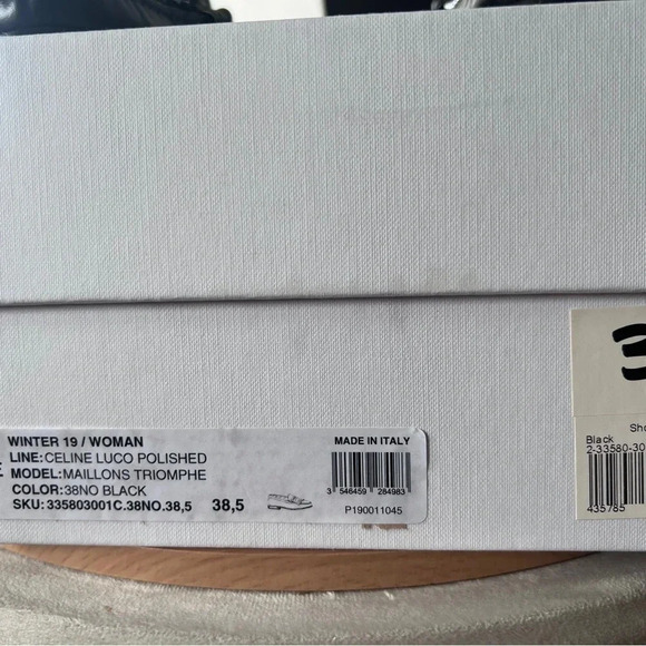 *LIKE NEW IN BOX* CELINE LUCO MAILLON TRIOMPHE LOAFER IN POLISHED CALFSKIN - Picture 2 of 6